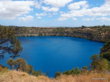 Blue lake- Mt Gambier - Australie